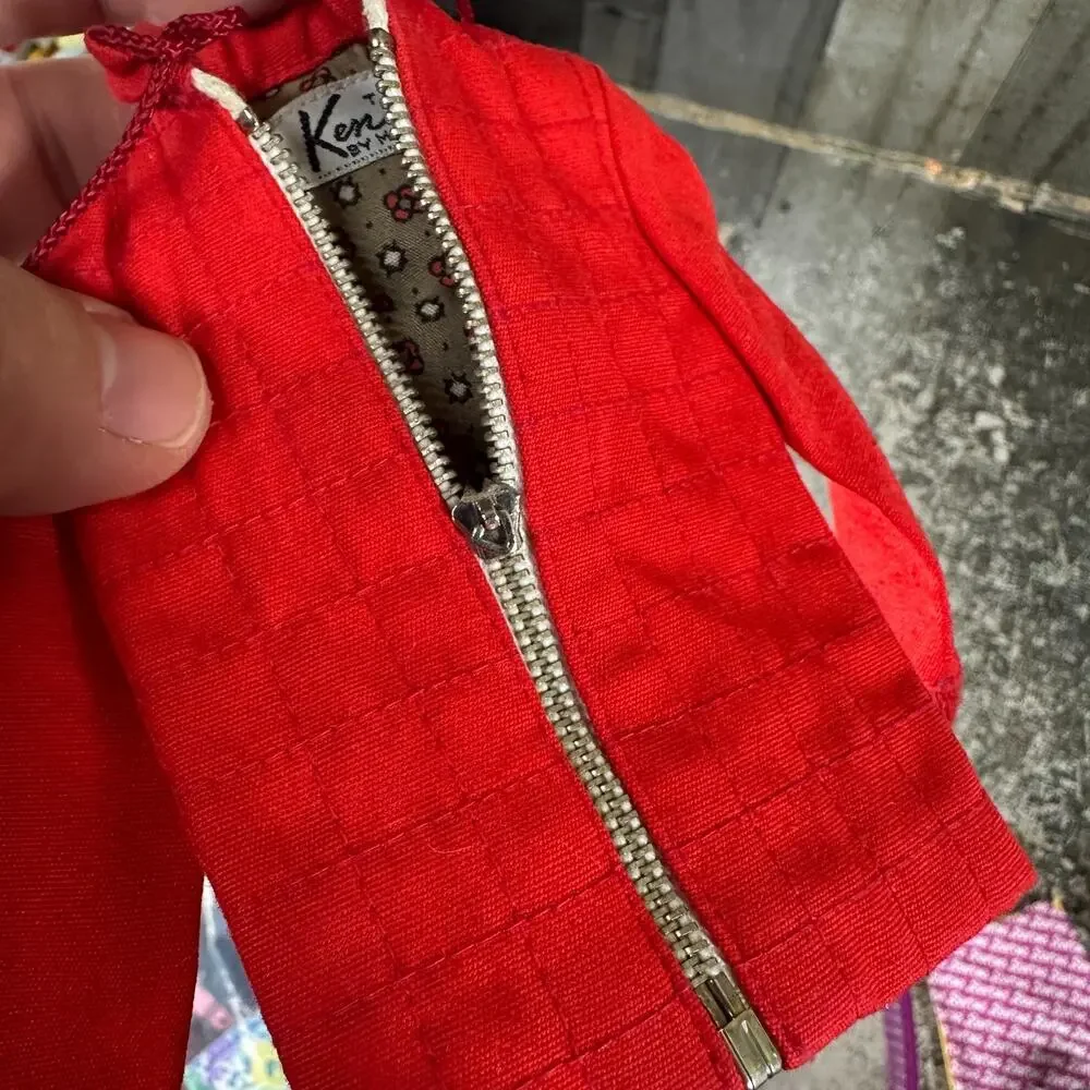 Ken Ski Champion #798‎ Red Jacket vtg Mattel 1963 60s
